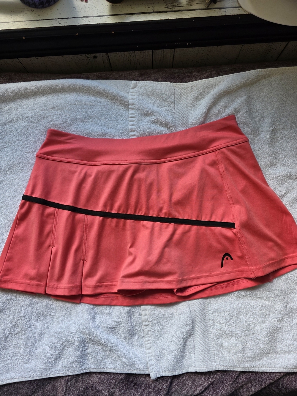 HEAD Coral Performance Tennis Skort Size L Athletic Golf Pickleball